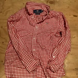 Vineyard Vines Boys L/S FlannelShirt Size Small (8-10)